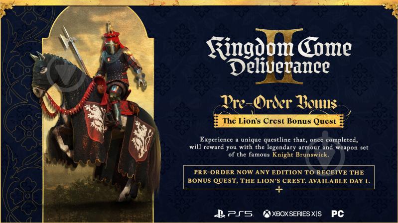 Игра Sony PS5 Kingdom Come: Deliverance 2 Day One Edition, BD диск (1143932) - фото 6