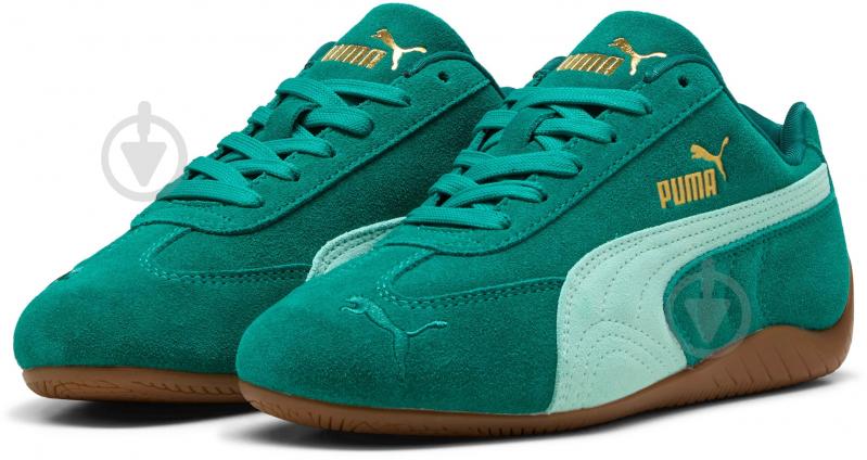 Кросівки дитячі Puma Speedcat Jr 40169812 р.35,5 зелені - фото 3 Кросівки дитячі Puma Speedcat Jr 40169812 р.35,5 зелені - фото 3