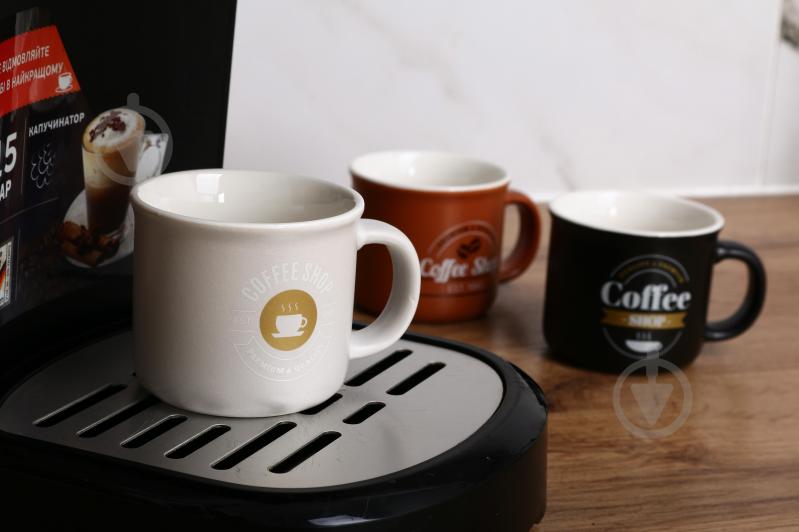 Чашка Fiora Coffee Shop white 100 мл - фото 7