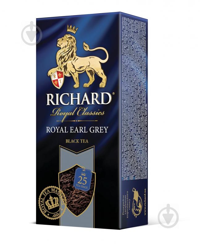 Чай чорний Richard Earl Grey 25 шт. (4820018738018) - фото 1