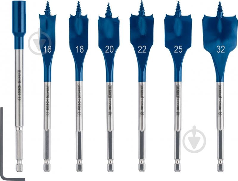 Набор сверл Bosch SelfCut Speed Multi-Material перлових 7 шт. 2608900334 - фото 1