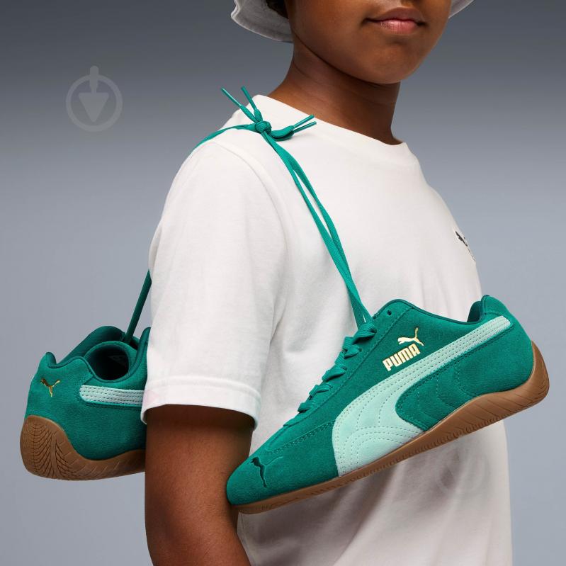 Кросівки дитячі Puma Speedcat Jr 40169812 р.36 зелені - фото 7 Кросівки дитячі Puma Speedcat Jr 40169812 р.36 зелені - фото 7