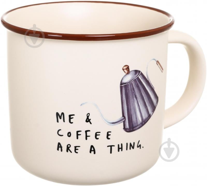 Чашка Fiora Retro Coffee Pot 355 мл - фото 1