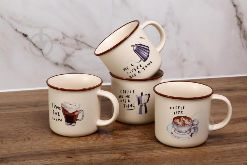 Чашка Fiora Retro Coffee Pot 355 мл - фото 6