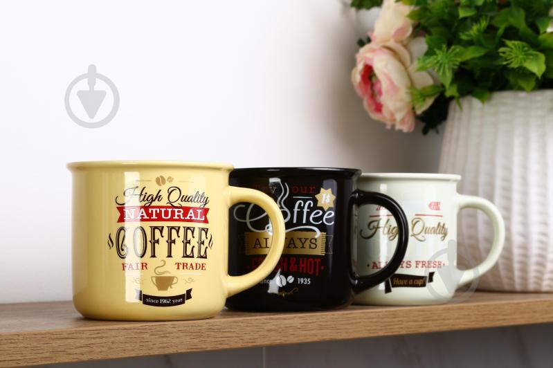 Чашка Fiora Vintage yellow 355 мл - фото 5