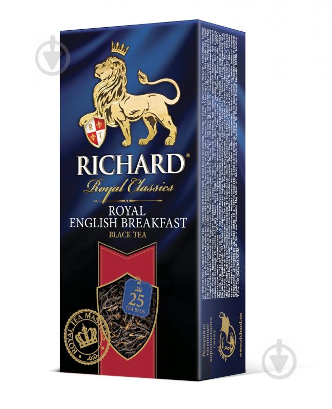 Чай черный Richard English Breakfast 25 шт. (4820018737998) - фото 1