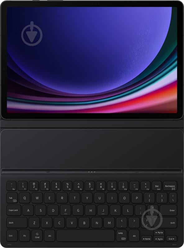 Чохол-книжка Samsung з клавіатурою Book Cover Keyboard Slim для Tab S9 black (EF-DX710BBEGUA) - фото 11