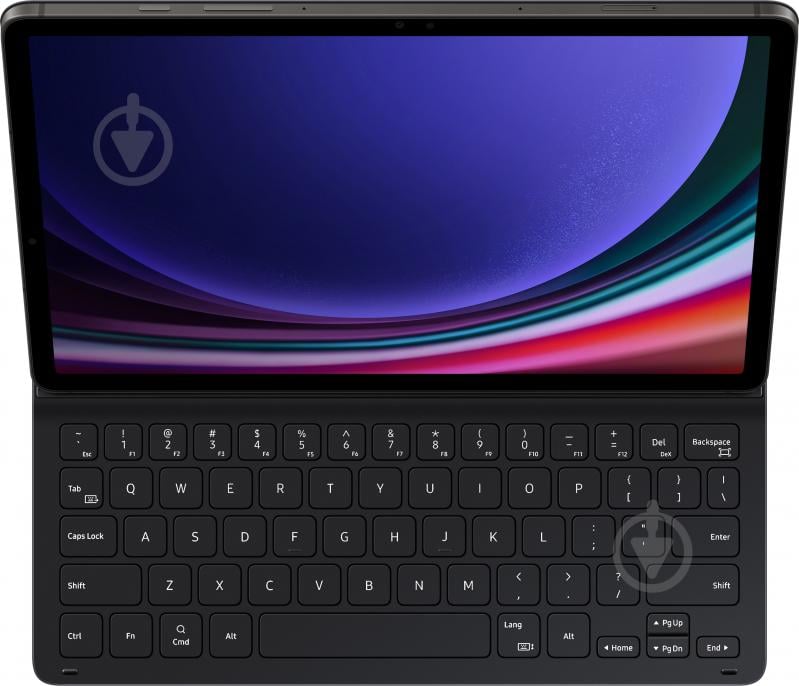 Чехол-книжка Samsung с клавиатурой Book Cover Keyboard Slim для Tab S9 black (EF-DX710BBEGUA) - фото 12