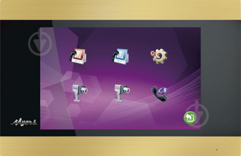 Видеодомофон Partizan M-75SD Touch Gold - фото 1 Видеодомофон Partizan M-75SD Touch Gold - фото 1