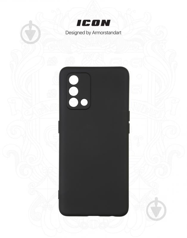 Панель ICON Case для OPPO A74 4G Black (ARM59549) OPPO A74 (59549) - фото 3