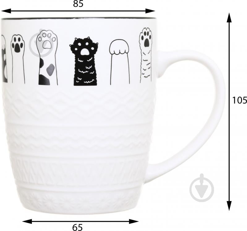 Чашка Fiora Cat's Paw 380 мл - фото 2
