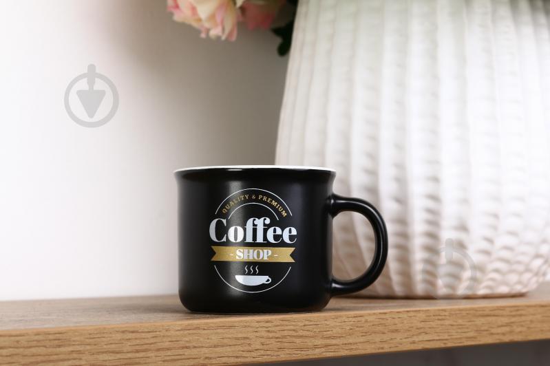 Чашка Fiora Coffee Shop black 100 мл - фото 5