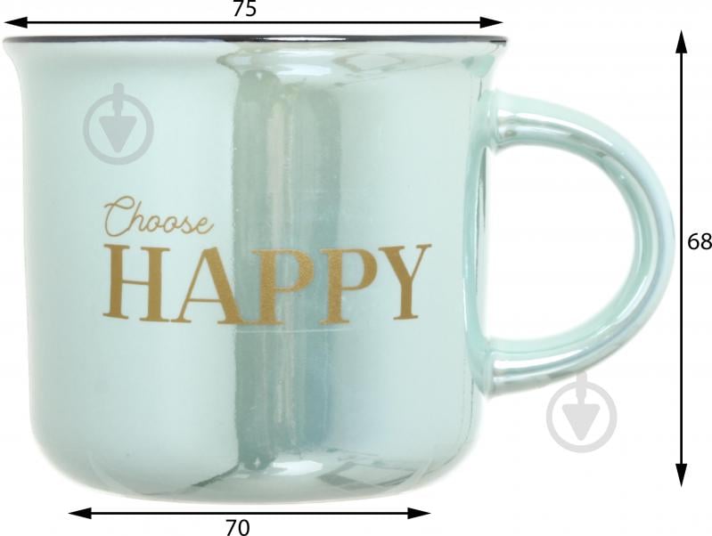 Чашка Fiora Pearl Turquoise 180 мл - фото 2