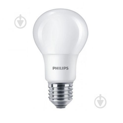 Лампа светодиодная Philips EcoHome 2 шт./уп. 7 Вт A60 матовая E27 220 В 3000 К 929001955107/2 - фото 1