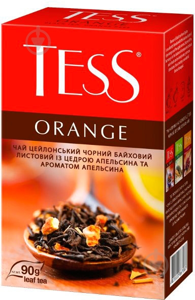 Чай черный Tess Orange (4820022867087) - фото 1