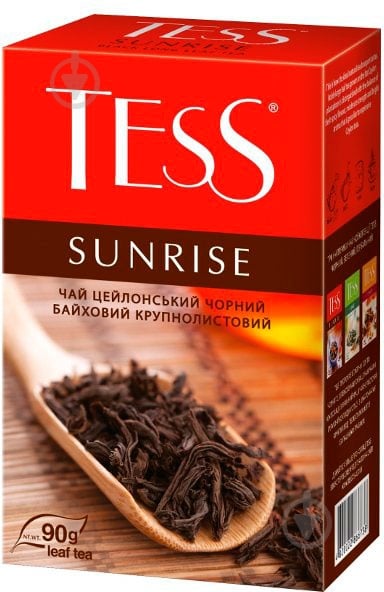 ᐉ Чай черный Tess Sunrise (4820022866738) • Купить в Киеве, Украине ...