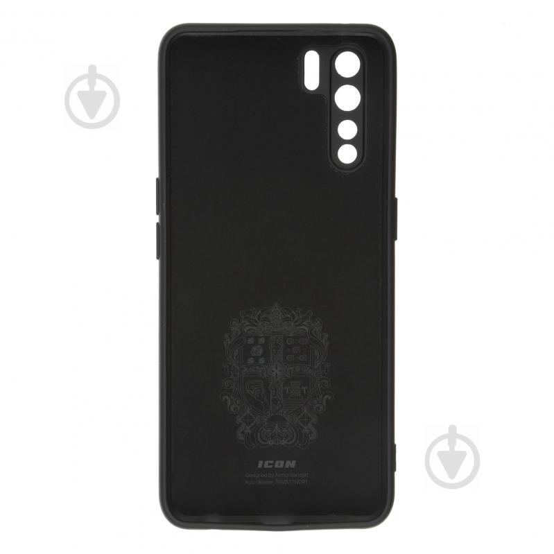 Панель ICON Case для OPPO A91 Black (ARM57157) OPPO A91 (57157) - фото 2