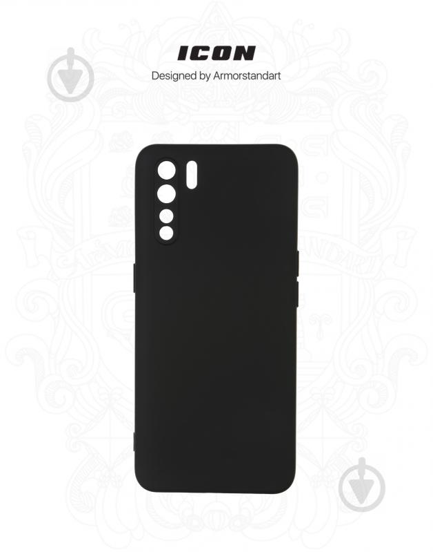 Панель ICON Case для OPPO A91 Black (ARM57157) OPPO A91 (57157) - фото 3