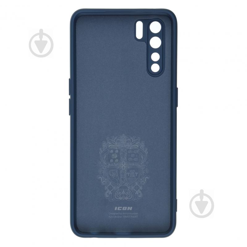 Панель ICON Case для OPPO A91 Dark Blue (ARM57159) OPPO A91 (57159) - фото 2