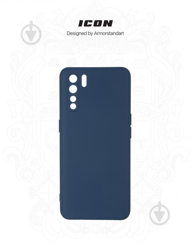 Панель ICON Case для OPPO A91 Dark Blue (ARM57159) OPPO A91 (57159) - фото 3