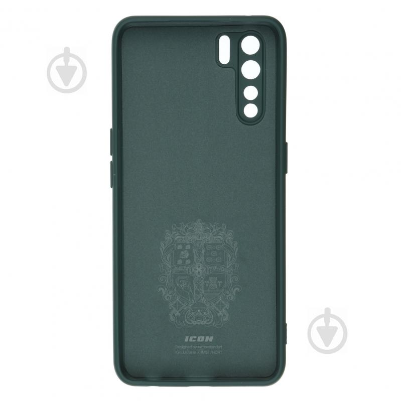 Панель ICON Case для OPPO A91 Pine Green (ARM57158) OPPO A91 (57158) - фото 2