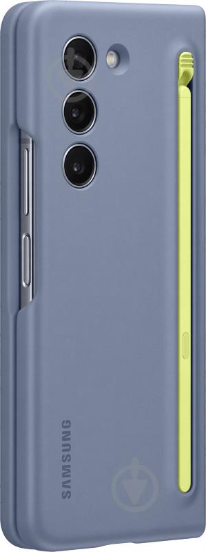 Чехол-холдер Samsung Slim S-pen Case Blue (EF-OF94PCLEGUA) для Fold5 - фото 4