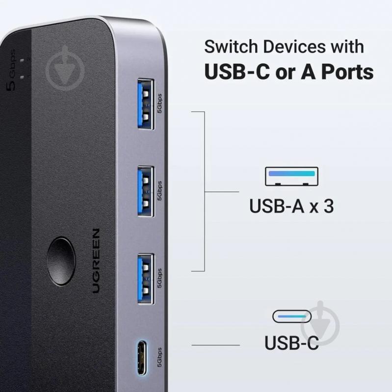 Сплиттер UGREEN 1,5 м черный (15705) - фото 4