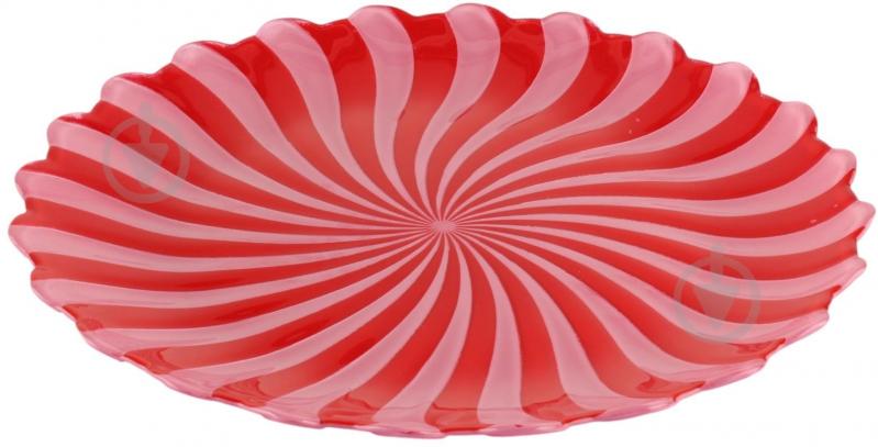 Блюдо Akcam Bonbon 32 см красный (13965) - фото 2 Блюдо Akcam Bonbon 32 см красный (13965) - фото 2