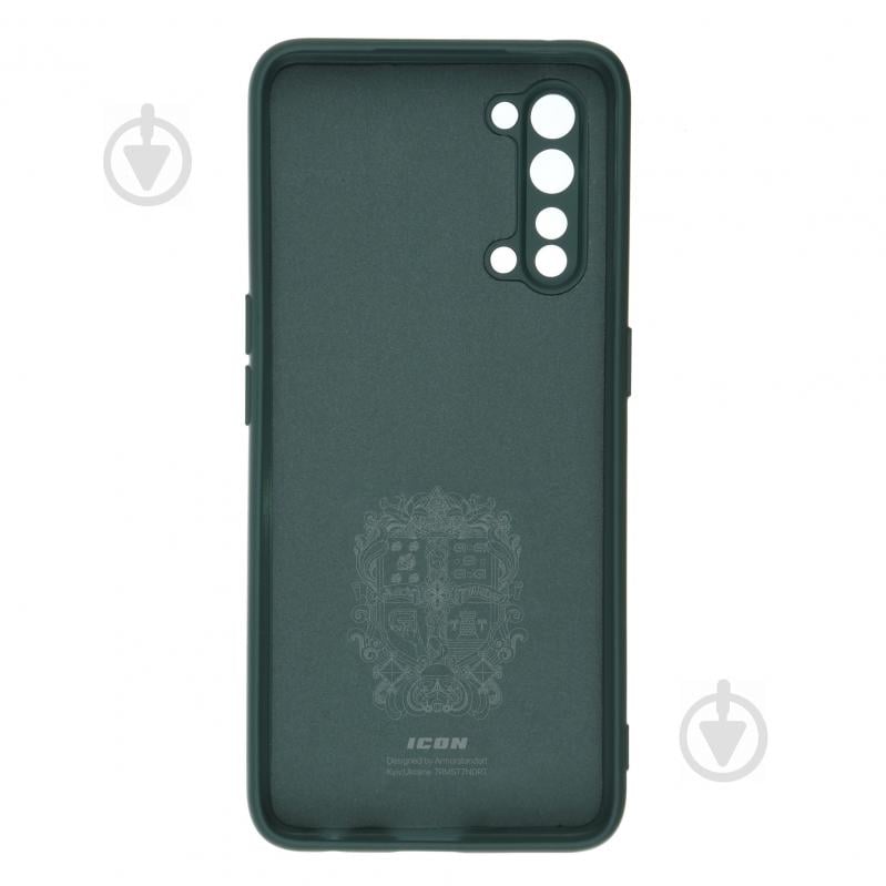 Панель ICON Case для OPPO Reno3 Pine Green (ARM57162) OPPO Reno3 (57162) - фото 2