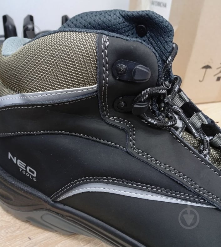 УЦІНКА! Черевики робочі NEO tools S3 SRC нубук CE р.46 82-151 чорний (УЦ №2560) - фото 10 УЦІНКА! Черевики робочі NEO tools S3 SRC нубук CE р.46 82-151 чорний (УЦ №2560) - фото 10