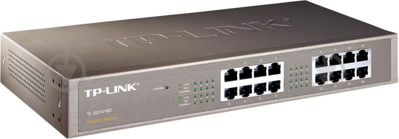 Коммутатор TP-Link TL-SG1016D - фото 1