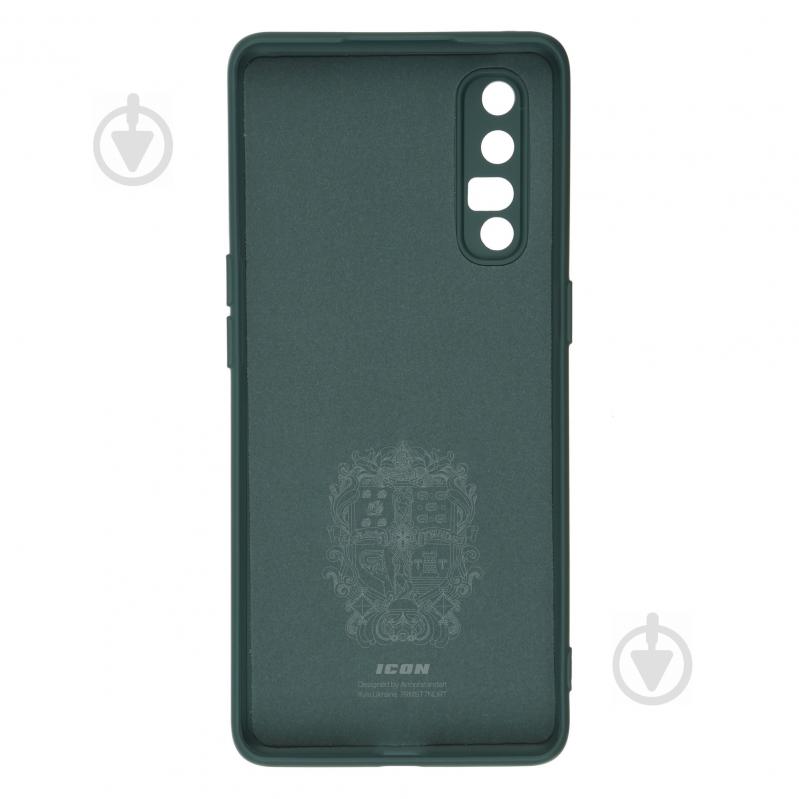 Панель ICON Case для OPPO Reno3 Pro Pine Green (ARM57165) OPPO Reno3 (57165) - фото 2