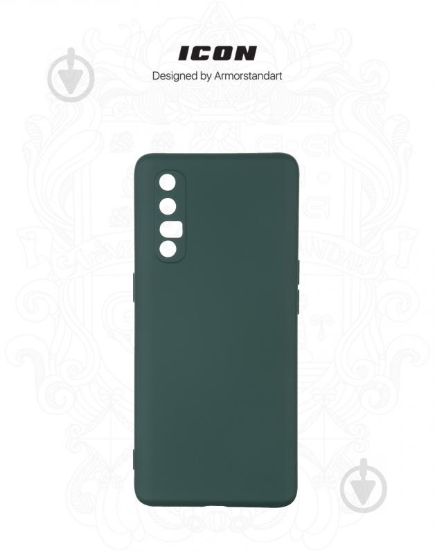 Панель ICON Case для OPPO Reno3 Pro Pine Green (ARM57165) OPPO Reno3 (57165) - фото 3