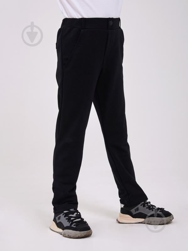 Брюки школьные Smil 115660 р.116 черный - фото 1 Брюки школьные Smil 115660 р.116 черный - фото 1