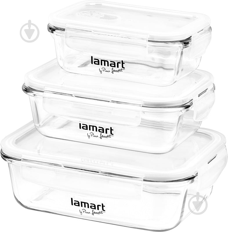 Набор контейнеров Lamart 3 шт. LT6011 - фото 1