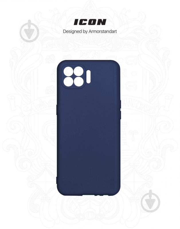 Панель ICON Case для OPPO Reno 4 Lite/A93 Blue (ARM58461) OPPO Reno4 Pro (58461) - фото 2