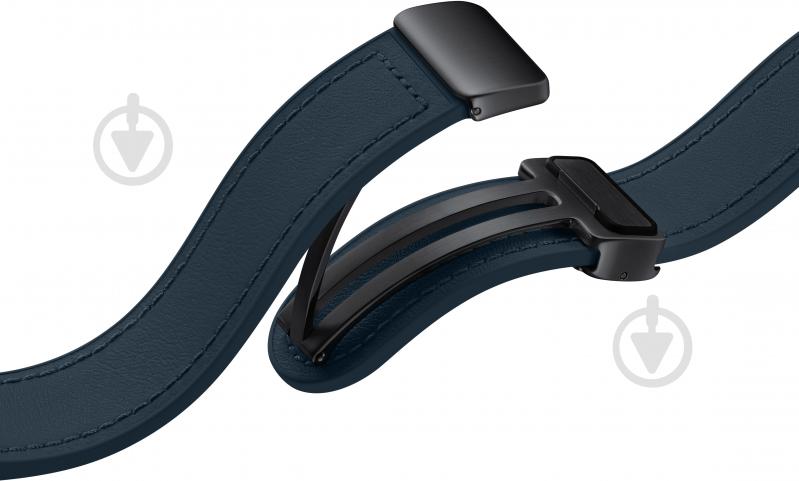 Сменный ремешок Samsung D-Buckle Hybrid Leather Band (Normal, S/M) indigo (ET-SHR94LNEGEU) - фото 4