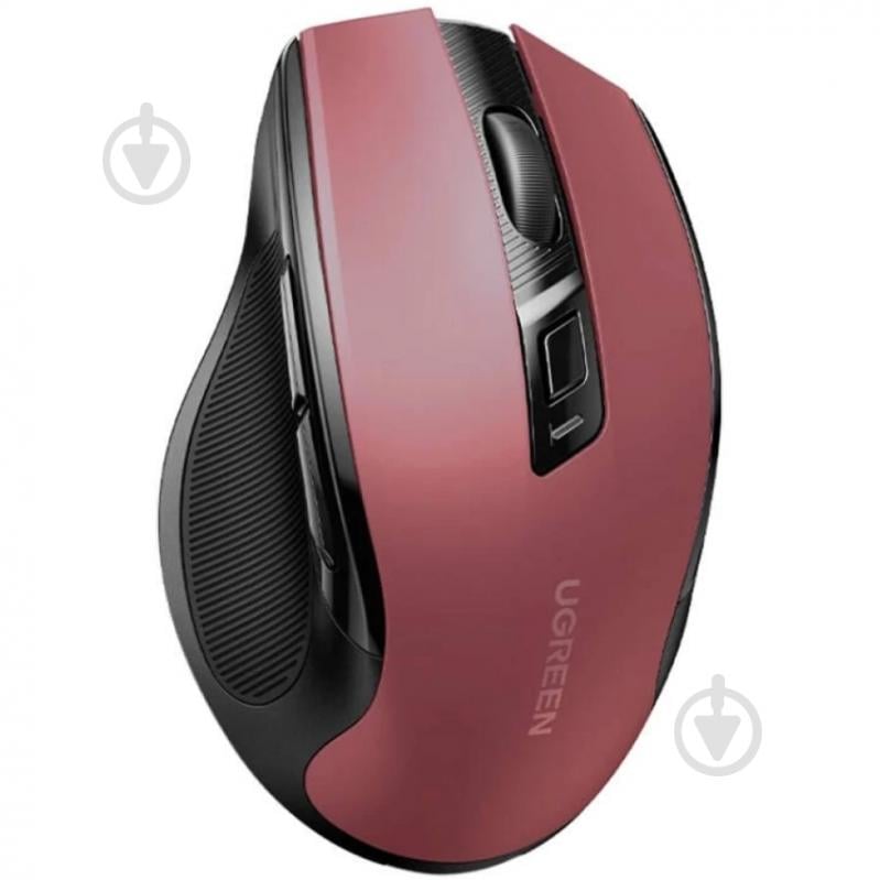 Мышь UGREEN black/red (25752) - фото 2