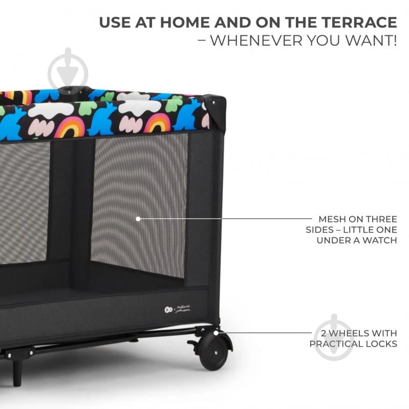 Манеж Kinderkraft Joy 2 Happy Shapes KLJOY02HAP00000 - фото 5 Манеж Kinderkraft Joy 2 Happy Shapes KLJOY02HAP00000 - фото 5