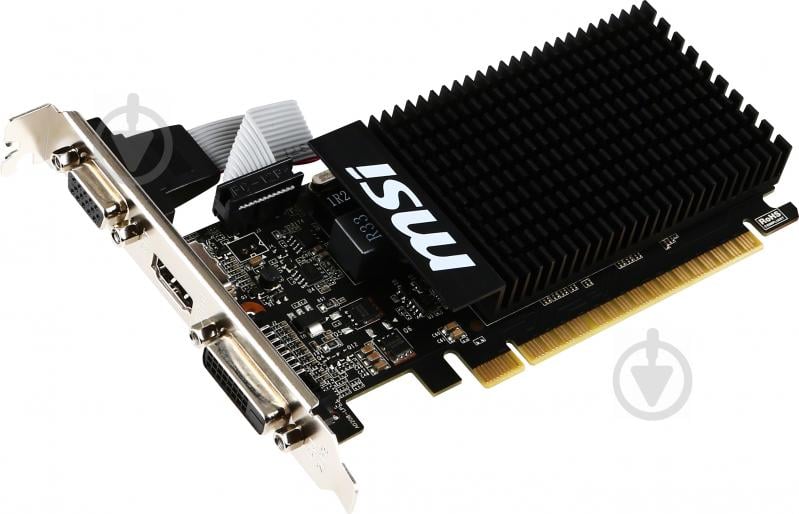 Відеокарта MSI GeForce GT 710 2GB GDDR3 64bit (GT 710 2GD3H LP) - фото 2