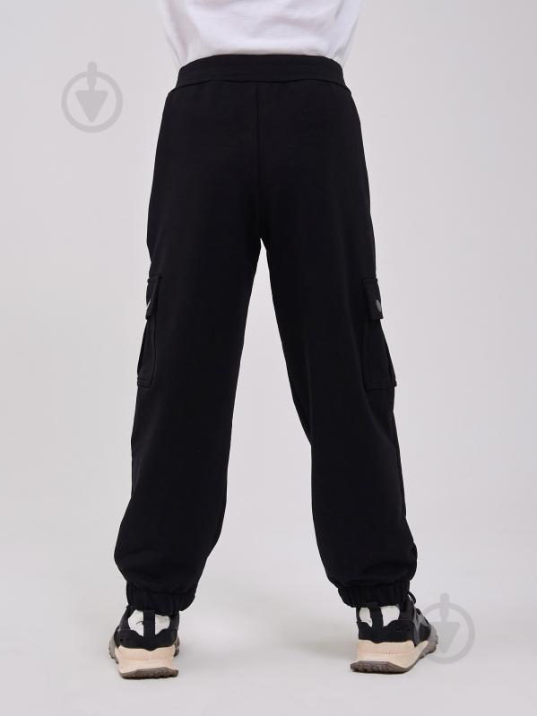 Брюки шкільні Smil 115661 р.134 чорний - фото 2