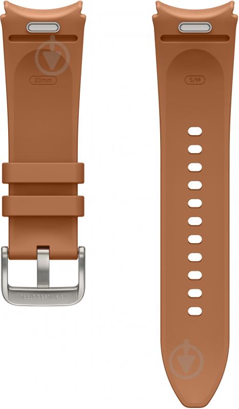 Змінний ремінець Samsung Hybrid Leather Band(S/M) camel (ET-SHR95SDEGEU) - фото 4