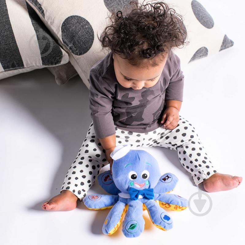 Игрушка музыкальная Baby Einstein Octoplush 17,8 см 37 синий 30933 - фото 3