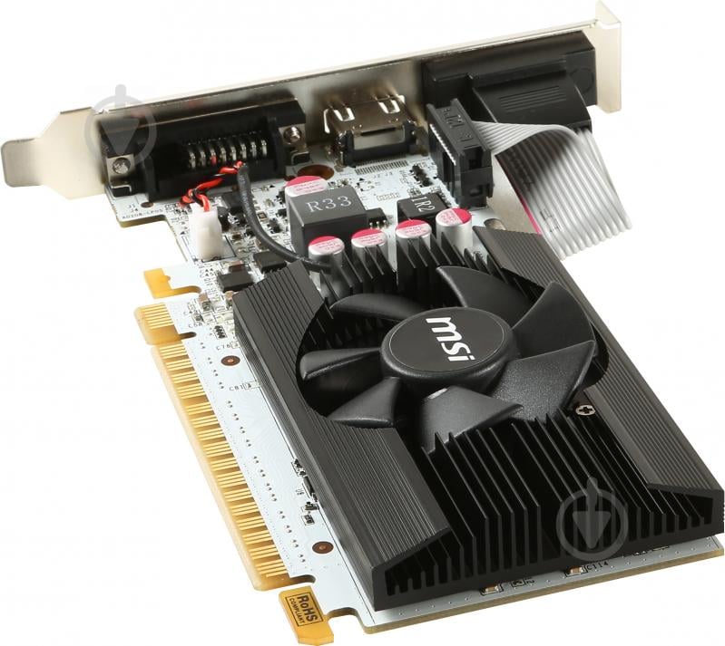 Видеокарта MSI GeForce GT 730 OC 1GB GDDR5 64bit (N730K-1GD5LP/OCV1) - фото 4