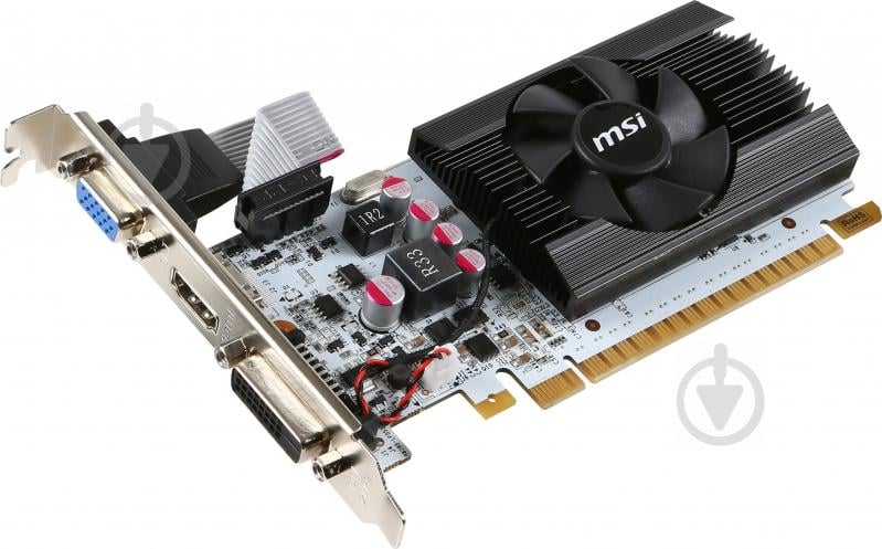 Видеокарта MSI GeForce GT 730 OC 1GB GDDR5 64bit (N730K-1GD5LP/OCV1) - фото 3