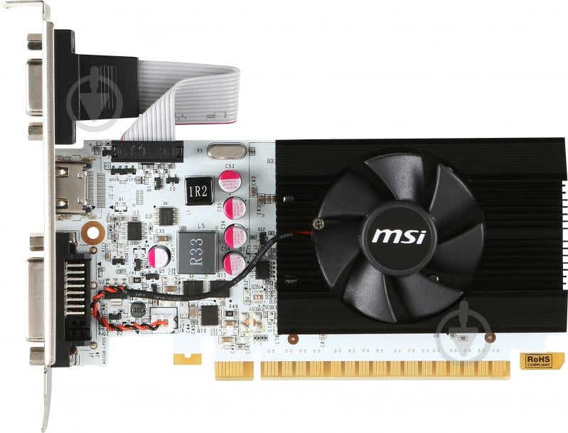 Видеокарта MSI GeForce GT 730 OC 1GB GDDR5 64bit (N730K-1GD5LP/OCV1) - фото 2