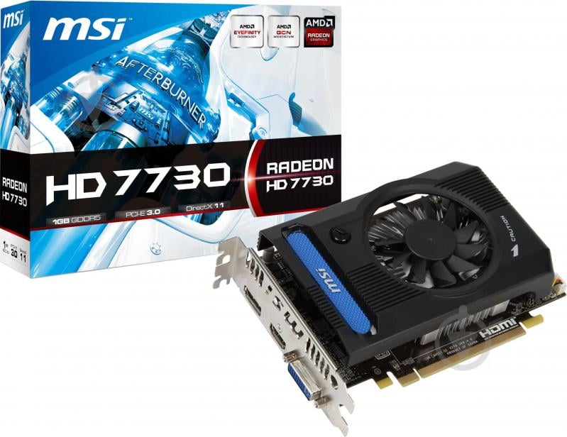 Видеокарта MSI Radeon HD7730 1GB GDDR5 128bit (R7730-1GD5V1) - фото 6