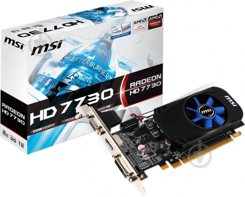 Видеокарта MSI Radeon HD7730 LP 2GB GDDR3 128bit (R7730-2GD3/LP) - фото 4