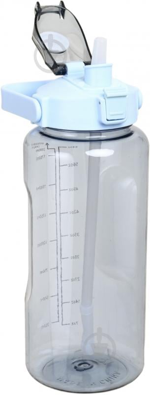 Пляшка для води Flamberg Maxi 2000 мл синій - фото 5