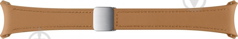 Змінний ремінець Samsung D-Buckle Hybrid Leather Band (Slim, S/M) camel (ET-SHR93SDEGEU) - фото 1